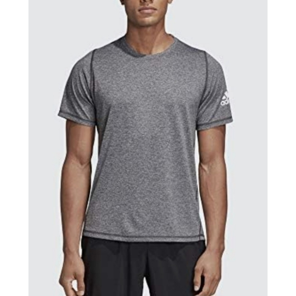 Adidas Men's Freelift Gray Climalite Athletic Tee